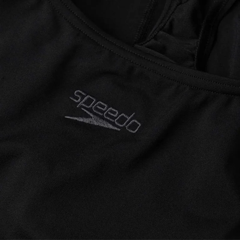 Speedo Women's ECO Endurance+ Kickback Swimsuit Black-8